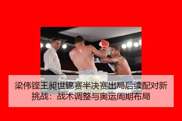 梁伟铿王昶世锦赛半决赛出局后续配对新挑战：战术调整与奥运周期布局